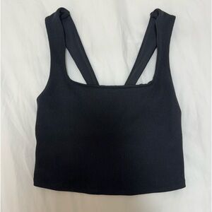 Alo Yoga Alosoft Ribbed Chic Bra Tank